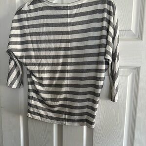 Black and white striped shirt